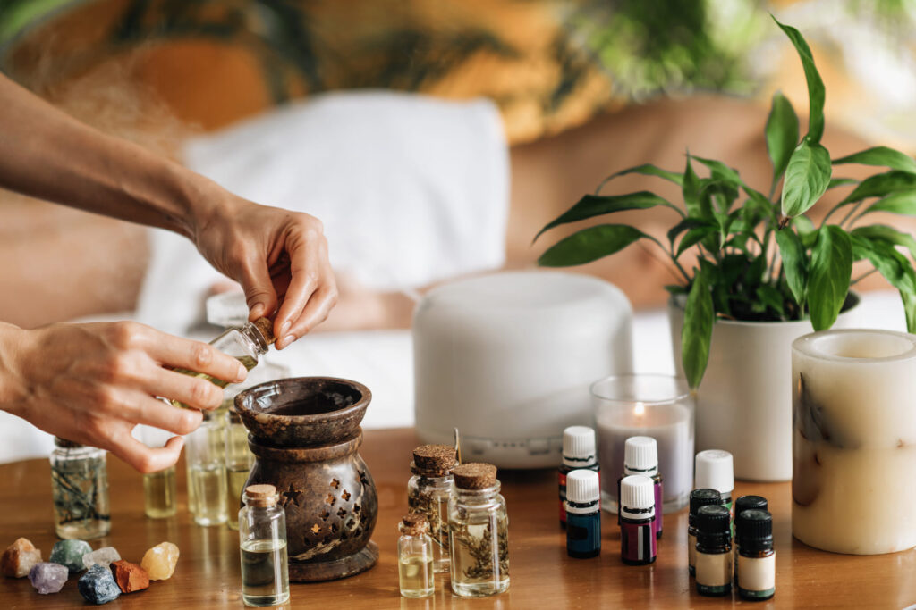 wellness-spa 休憩精油